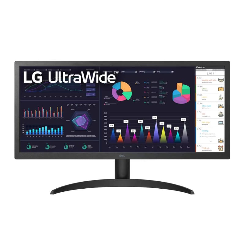 Unboxed LG 26″ IPS Panel Ultra-wide Monitor – 75Hz