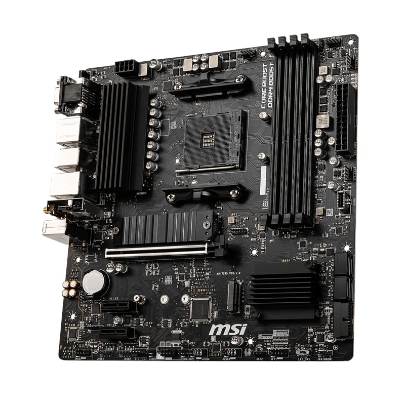 MSI B550M PRO-VDH WIFI AMD AM4 MATX Gaming Motherboard