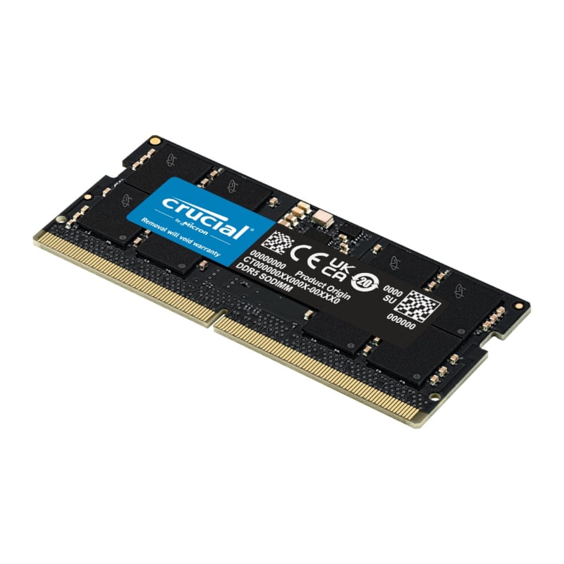 Crucial 16GB 5200MHz DDR5 SODIMM Notebook Memory