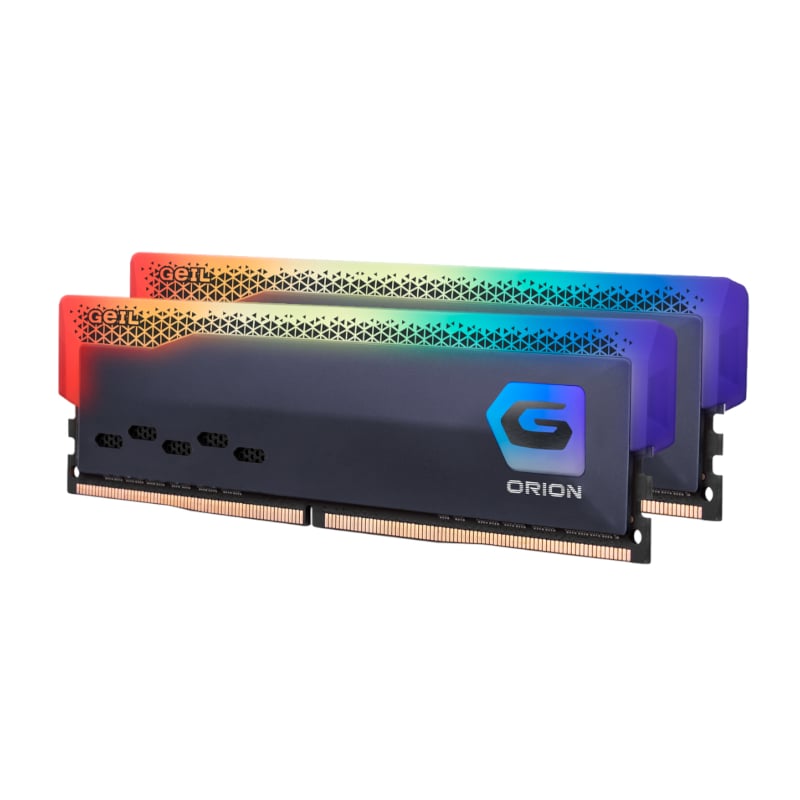 Geil Orion RGB 16GB KIT(2X8GB) 3200MHz DDR4 Desktop Gaming Memory-Gray