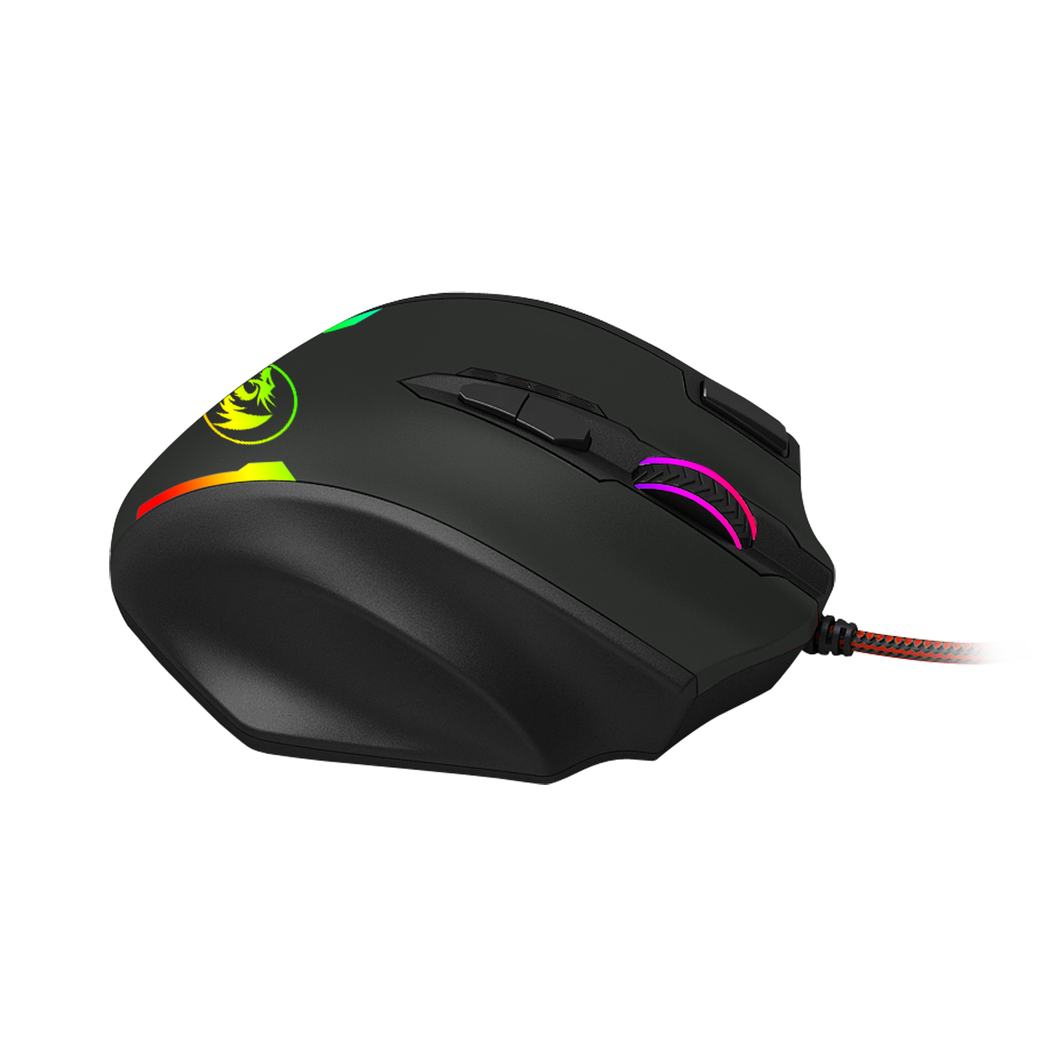 REDRAGON IMPACT 12400DPI MMO Gaming Mouse - Black