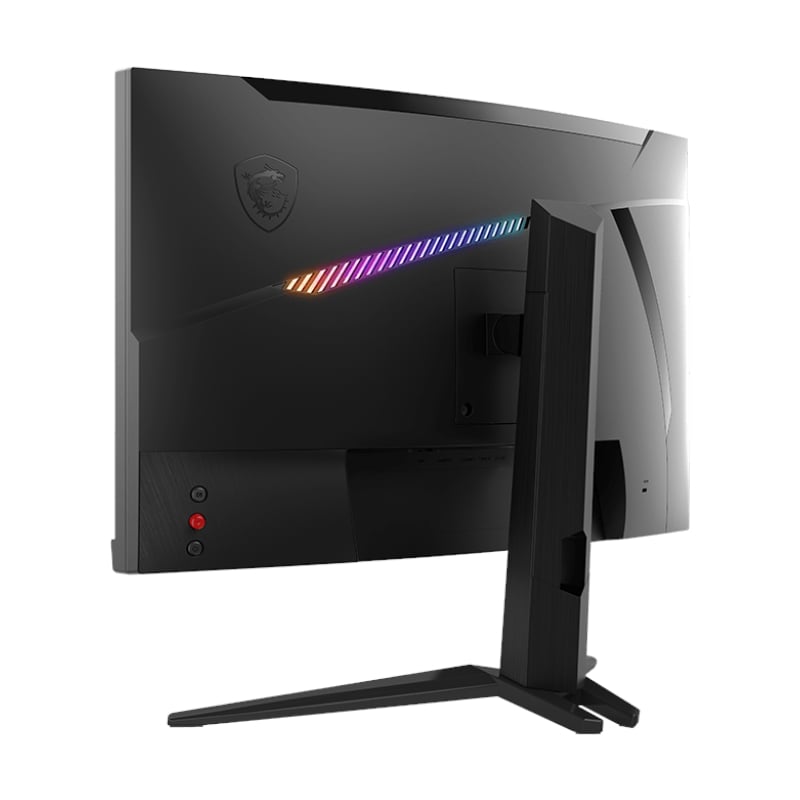 MSI MAG275CQRF QD 27" Gaming Monitor 2560 x 1440 (QHD) Rapid VA with Quantum Dot 1 ms 170Hz FreeSync Premium HDR Ready 1000R HDMI DisplayPort Tilt and Height Adjustable