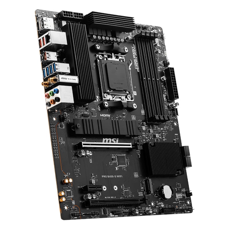 MSI PRO B650-S Wi-Fi AMD AM5 mATX Gaming Motherboard