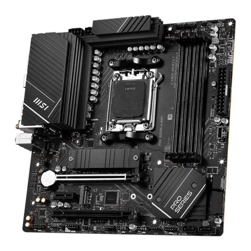 MSI PRO B650M AMD AM5 mATX Gaming Motherboard