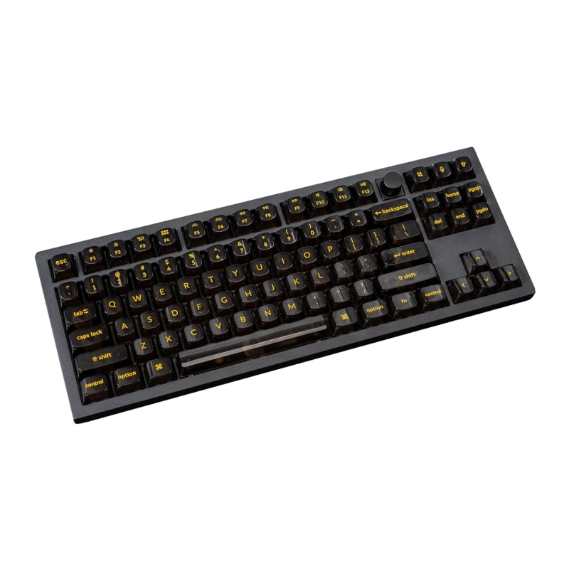 Keychron Q3 80% Brown Switches Aluminium RGB Wired Keyboard - Black