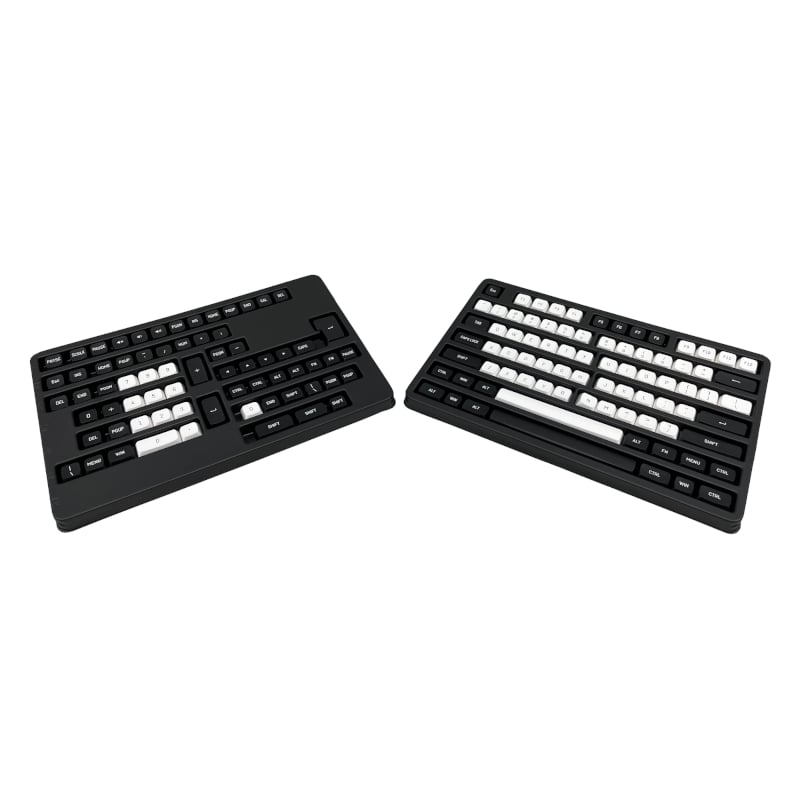 REDRAGON KeyCaps Black and White PBT 150Key set