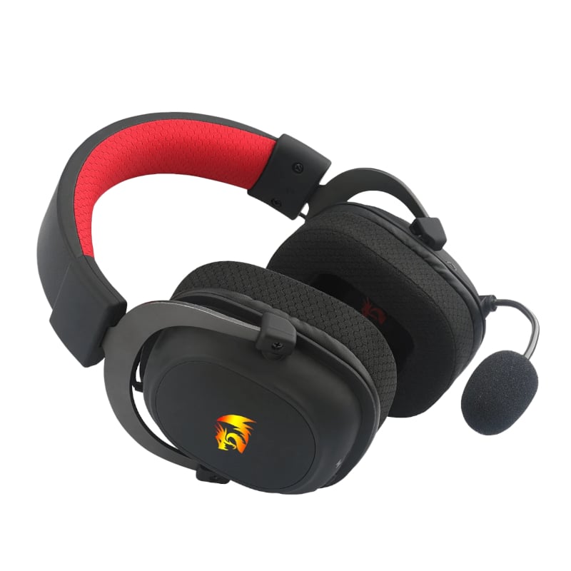 REDRAGON Over-Ear ZEUS-X Wireless RGB Gaming Headset - Black