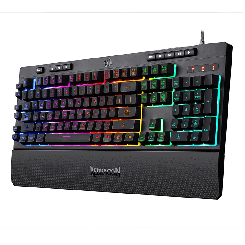 REDRAGON SHIVA Membrane Keyboard - Black