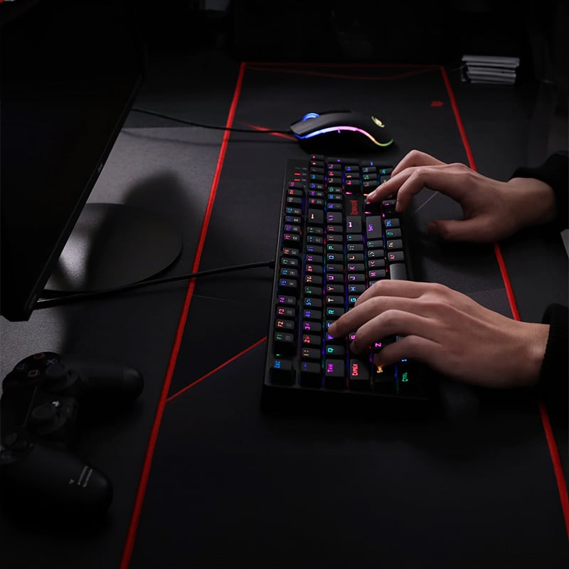 REDRAGON SURARA MECHANICAL RGB Gaming Keyboard - Black