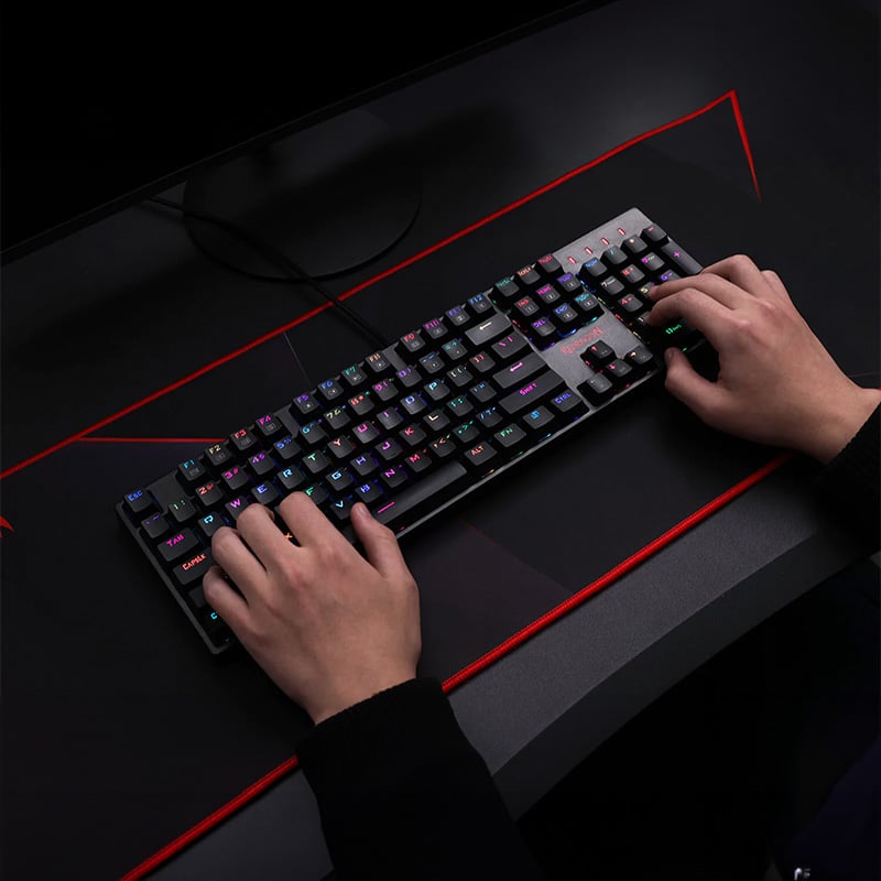 REDRAGON SURARA MECHANICAL RGB Gaming Keyboard - Black