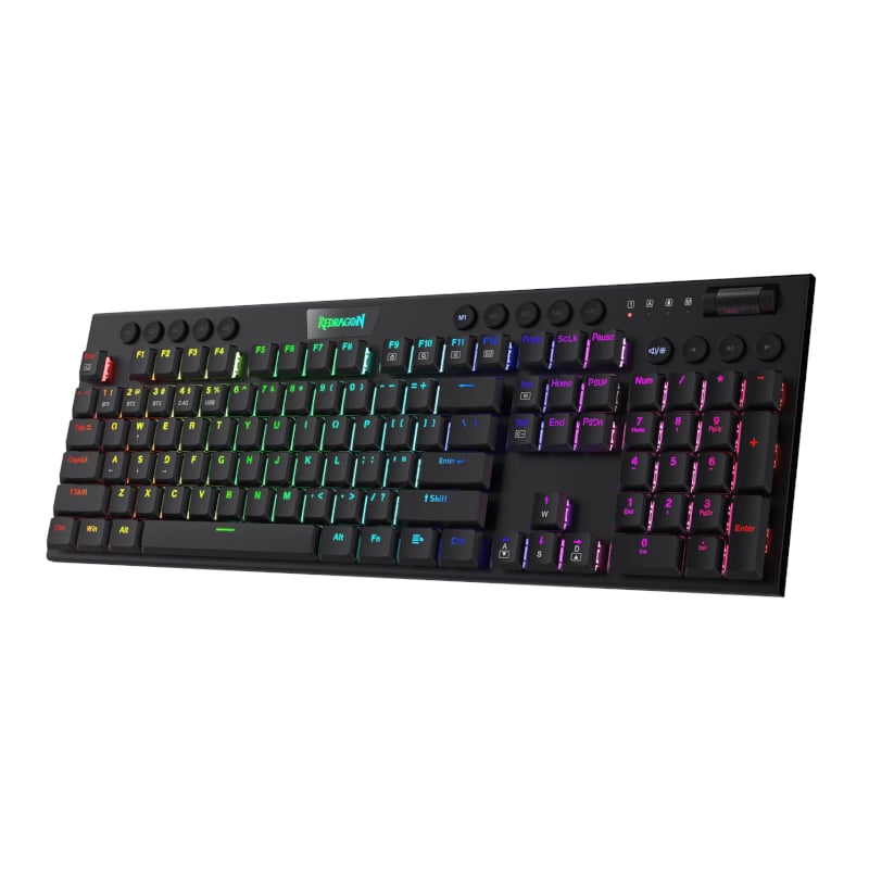 REDRAGON MECHANICAL HORUS WIRELESS GAMING KEYBOARD RED SWITCHES