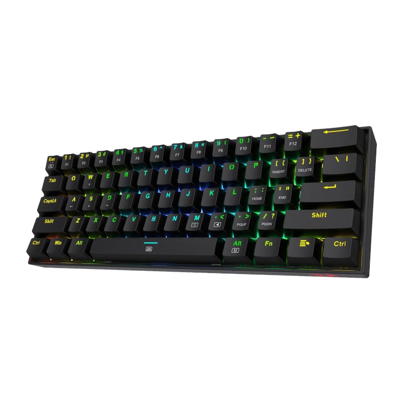 REDRAGON DRAGONBORN Wired Mechanical Keyboard RGB 67Key Design - Black