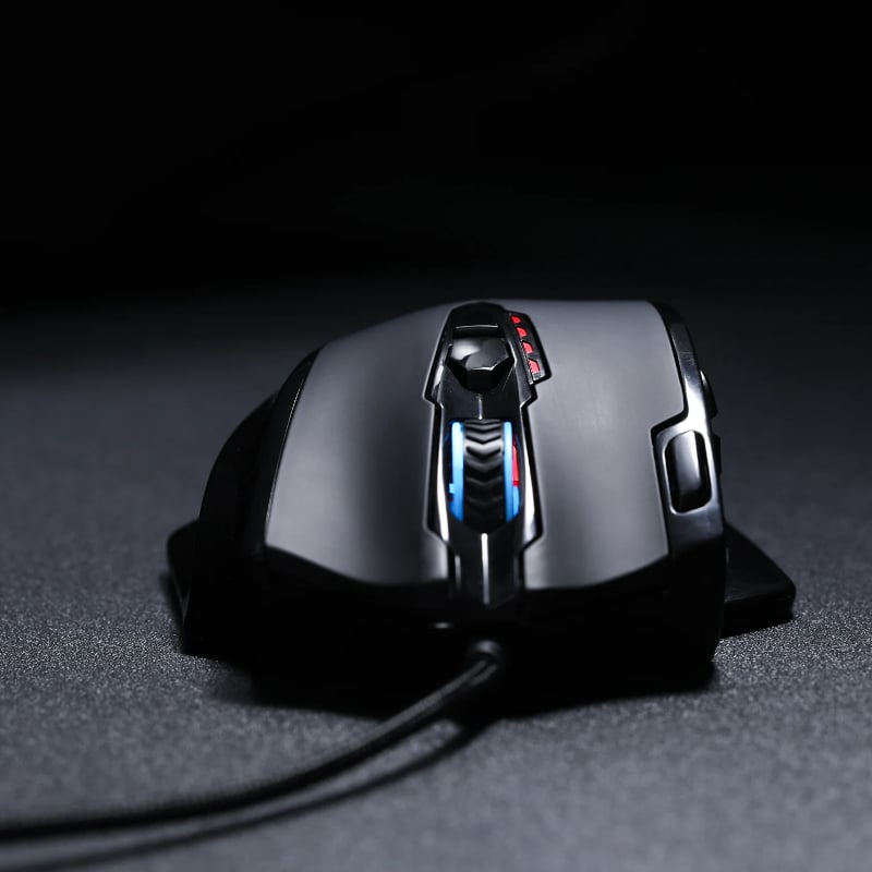 REDRAGON IMPACT 12400DPI MMO Gaming Mouse - Black