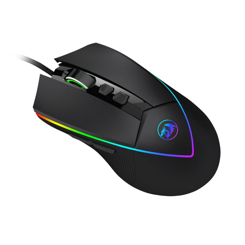 REDRAGON EMPEROR 12400DPI Gaming Mouse - Black