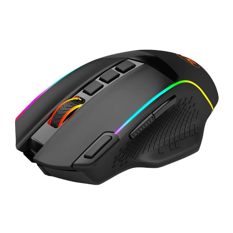 REDRAGON Enlightment 19000DPI RGB Wireless Gaming Mouse - Black