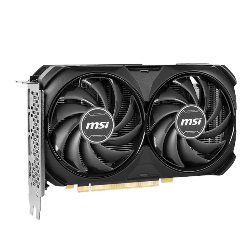 MSI Nvidia GeForce RTX 4060Ti Ventus 2x Black 8G GDDR6X 128-BIT Graphics Card